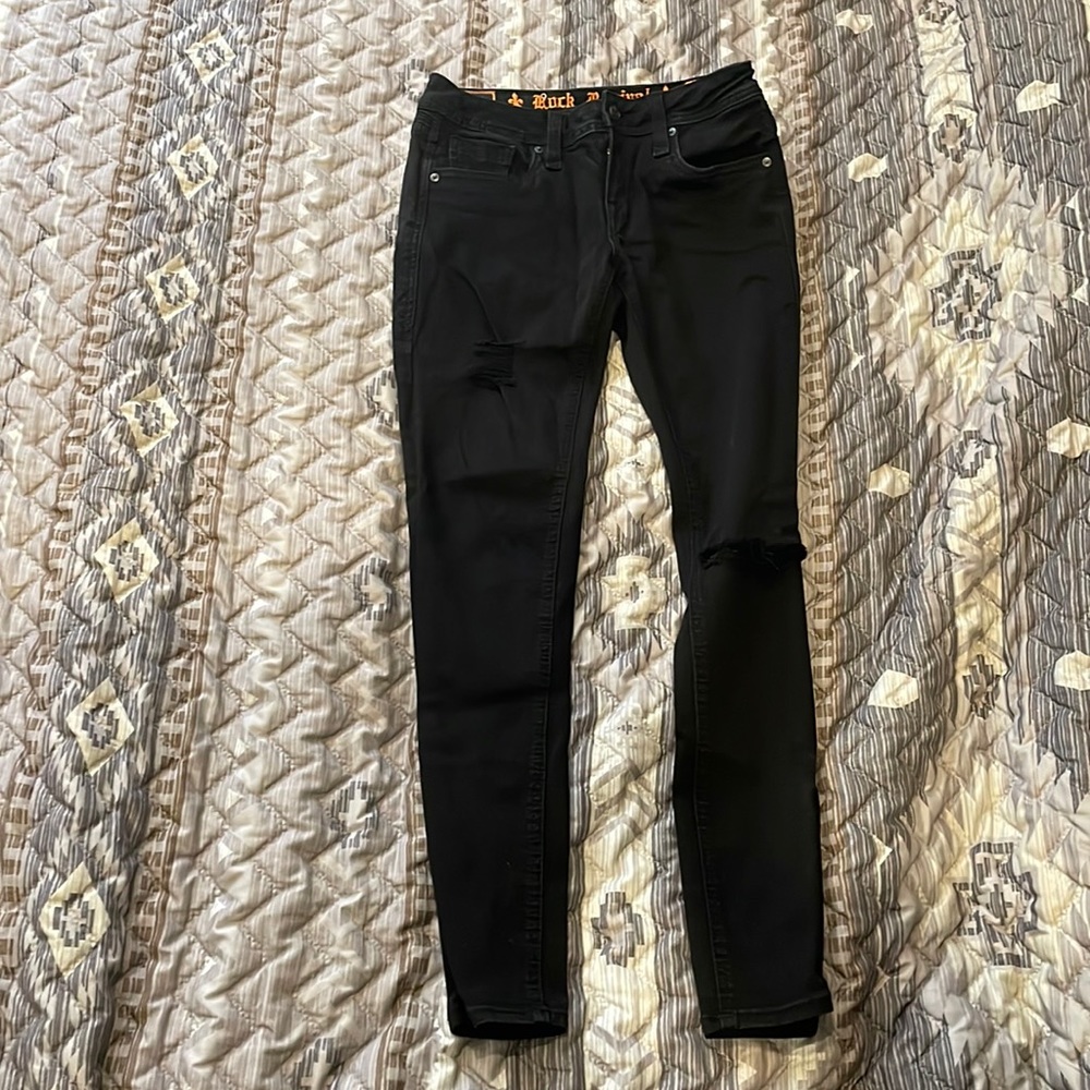 Rock Revival Black Skinny jeans